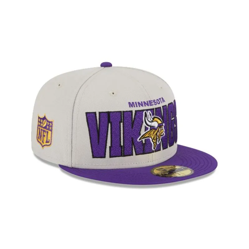 Minnesota Vikings 2023 Draft 59FIFTY Fitted Hat sold by New Era