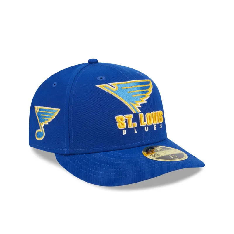 St. Louis Blues NHL Pack Low Profile 59FIFTY Fitted Hat sold by New Era
