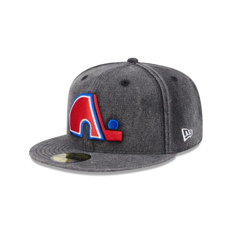 Quebec Nordiques Vintage NHL Pack 59FIFTY Fitted Hat sold by New Era