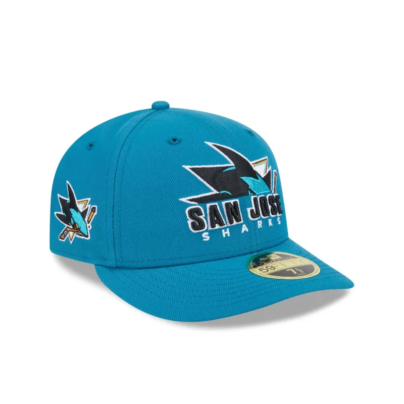 San Jose Sharks NHL Pack Low Profile 59FIFTY Fitted Hat sold by New Era