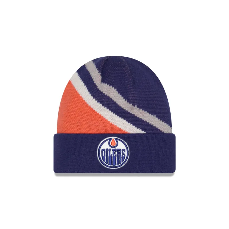 Edmonton Oilers NHL Pack Cuff Knit Hat sold by New Era