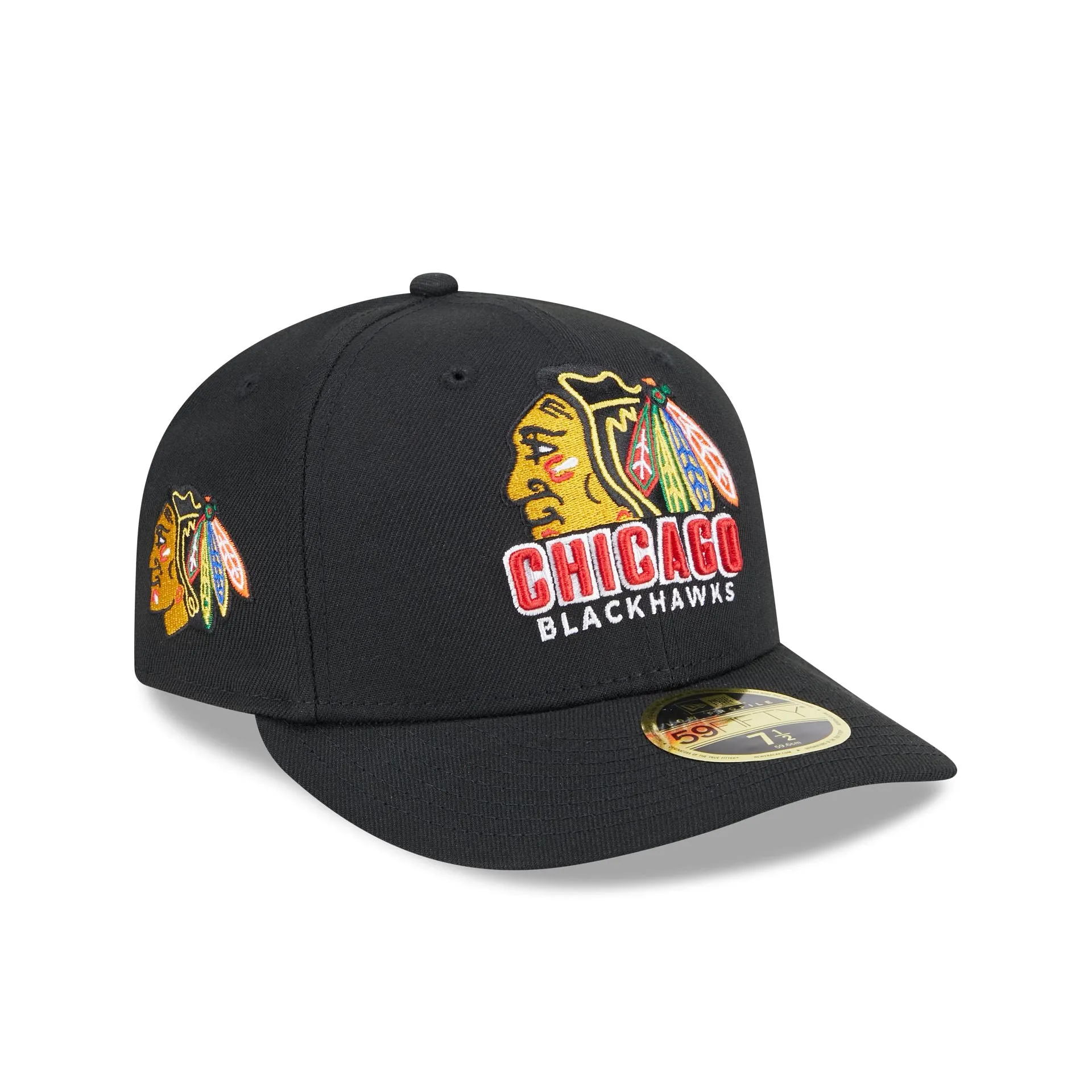 Chicago Blackhawks NHL Pack Low Profile 59FIFTY Fitted Hat sold by New Era
