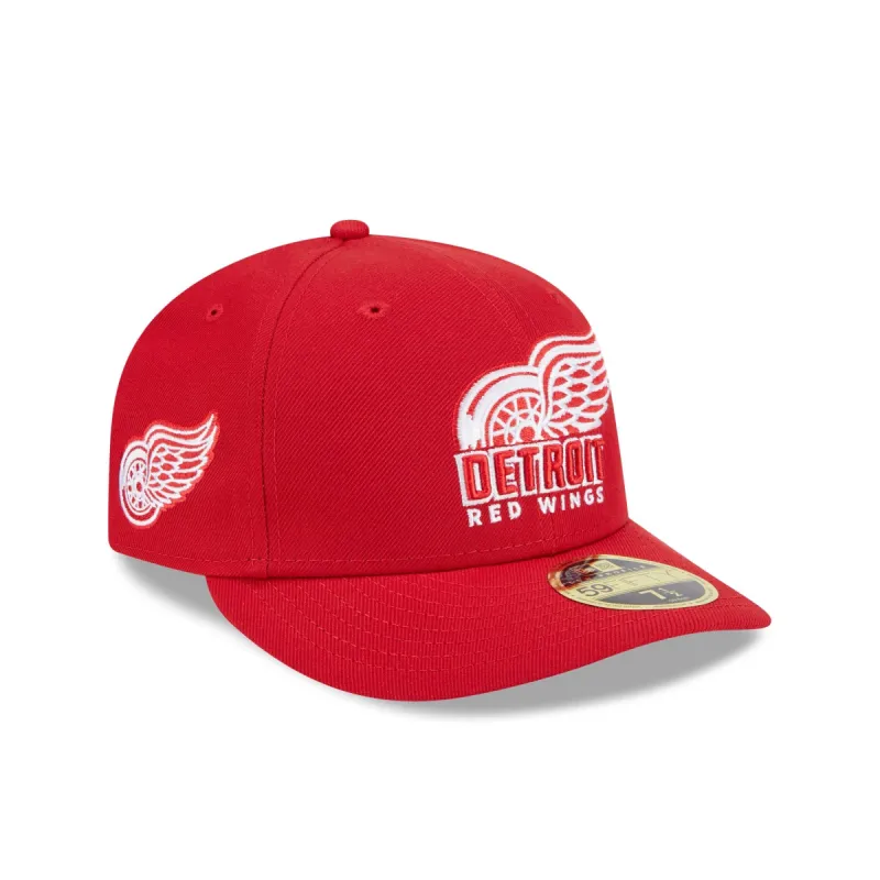 Detroit Red Wings NHL Pack Low Profile 59FIFTY Fitted Hat sold by New Era