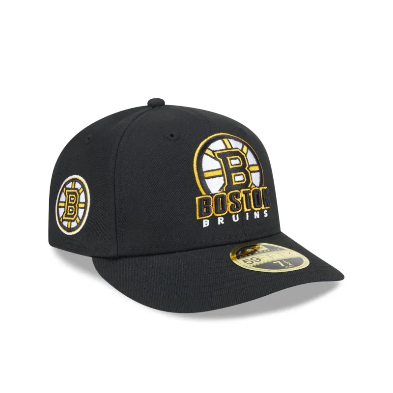 Boston Bruins NHL Pack Low Profile 59FIFTY Fitted Hat sold by New Era