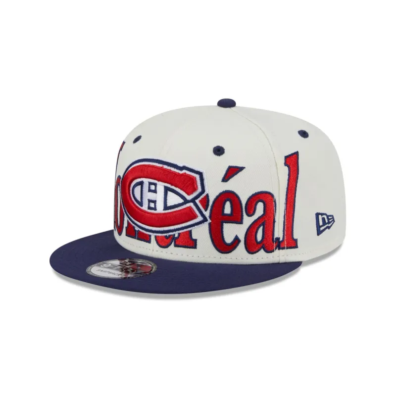 Montreal Canadiens NHL Pack 9FIFTY Snapback Hat sold by New Era