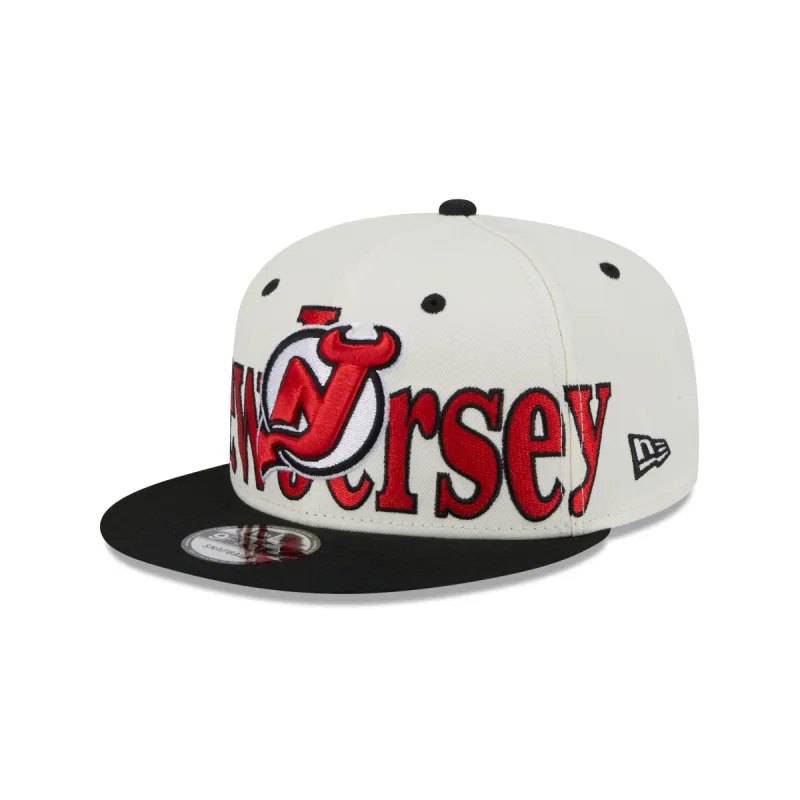 New Jersey Devils NHL Pack 9FIFTY Snapback Hat sold by New Era