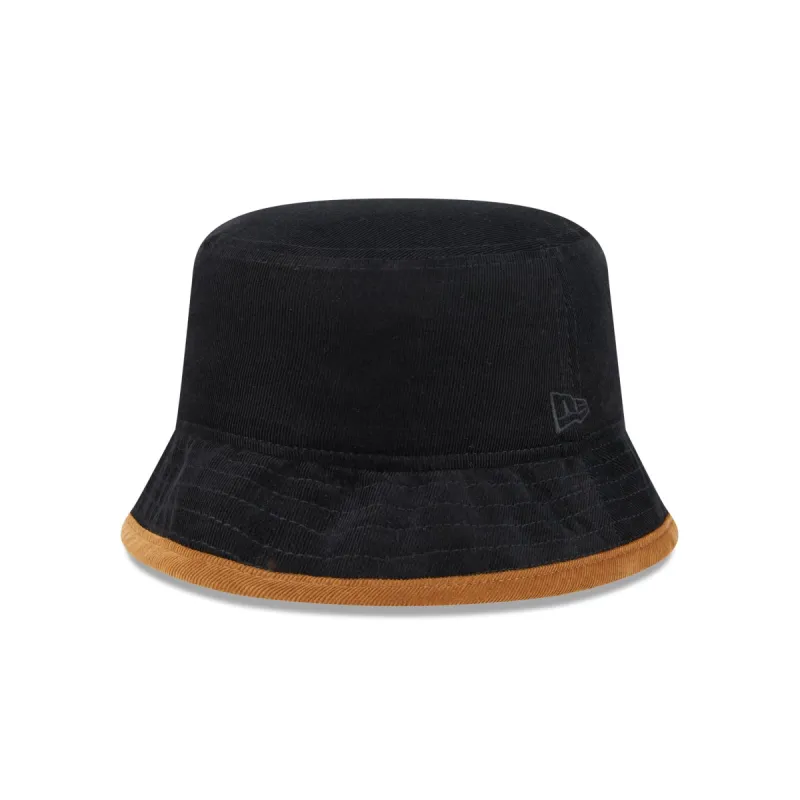 New Era Cap Black Tiramisu Cord Bucket Hat sold by New Era