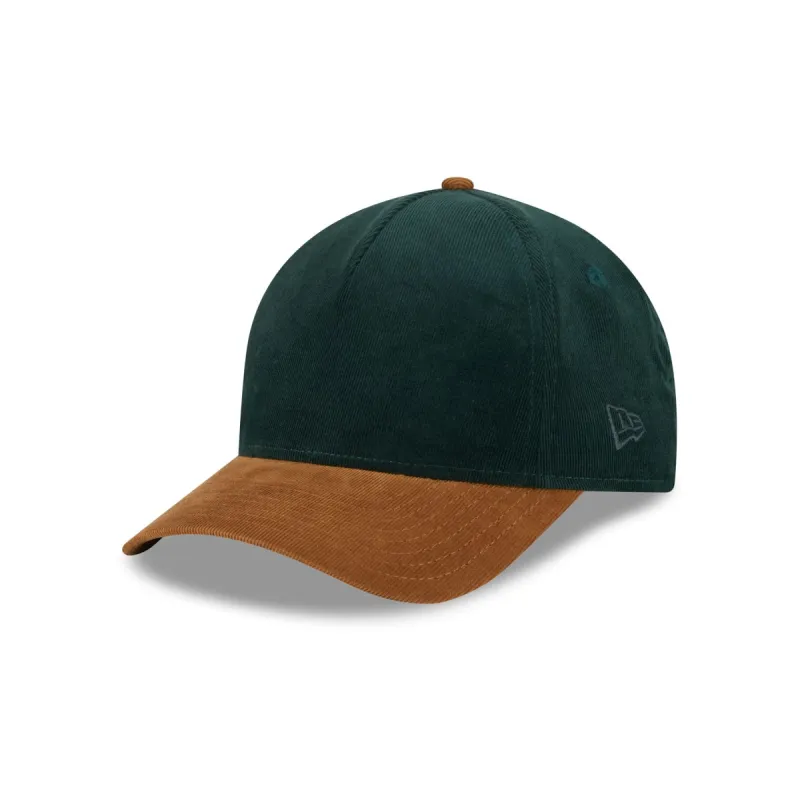 New Era Cap Emerald Cord 9FORTY M-Crown A-Frame Snapback Hat made by New Era