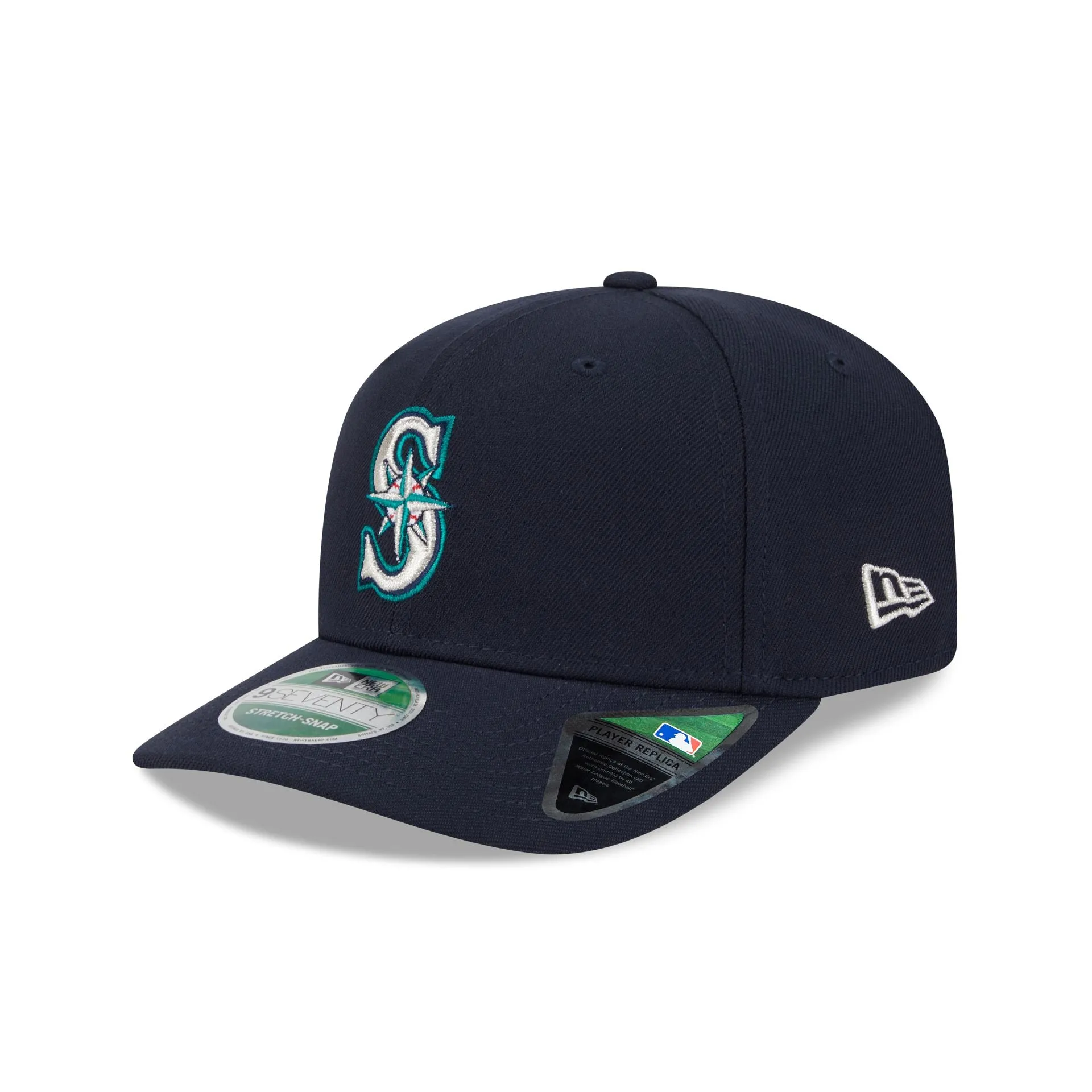 Seattle Mariners Game Authentic Collection 9SEVENTY Stretch-Snap Hat sold by New Era