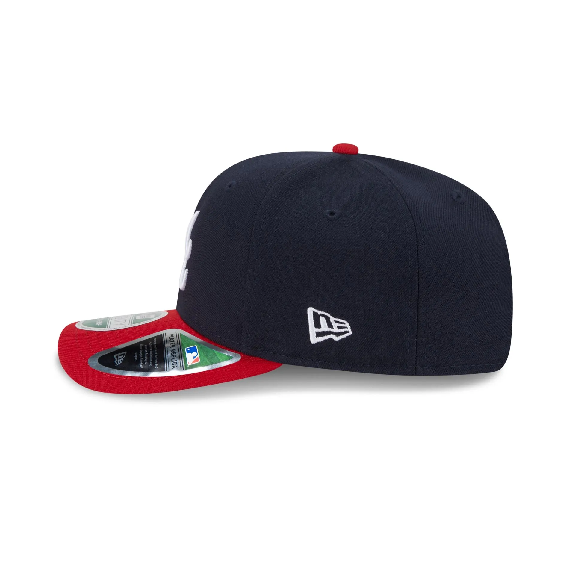 Atlanta Braves Home Authentic Collection 9SEVENTY Stretch-Snap Hat sold by New Era product image thumbnail 4