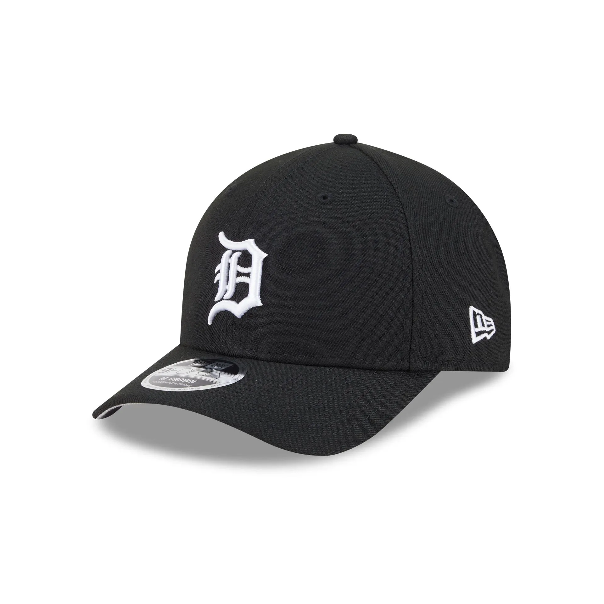Detroit Tigers Black Authentic Collection 9FORTY M-Crown Snapback Hat sold by New Era