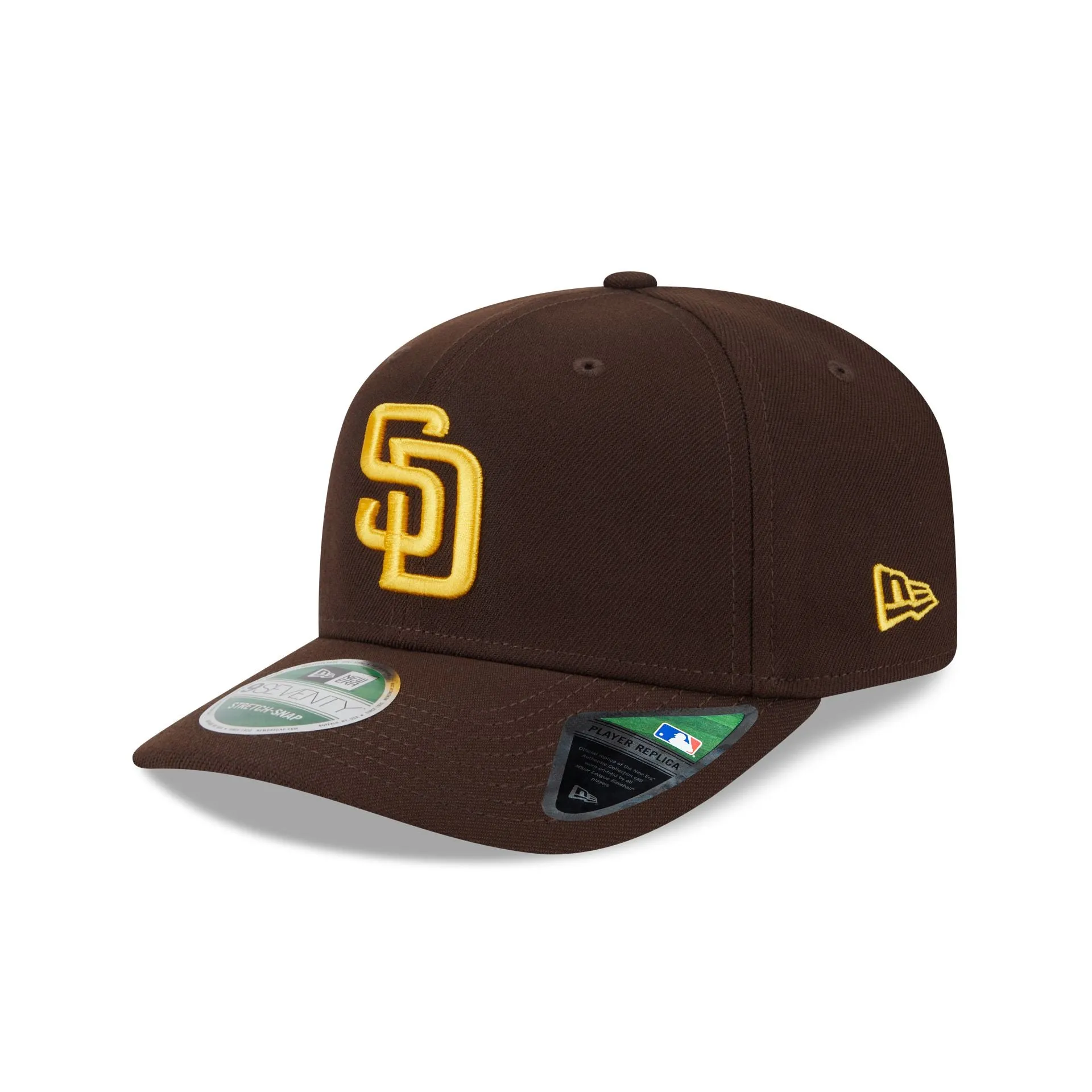 San Diego Padres Game Authentic Collection 9SEVENTY Stretch-Snap Hat sold by New Era