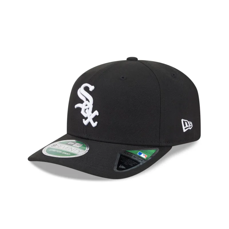 Chicago White Sox Game Authentic Collection 9SEVENTY Stretch-Snap Hat sold by New Era