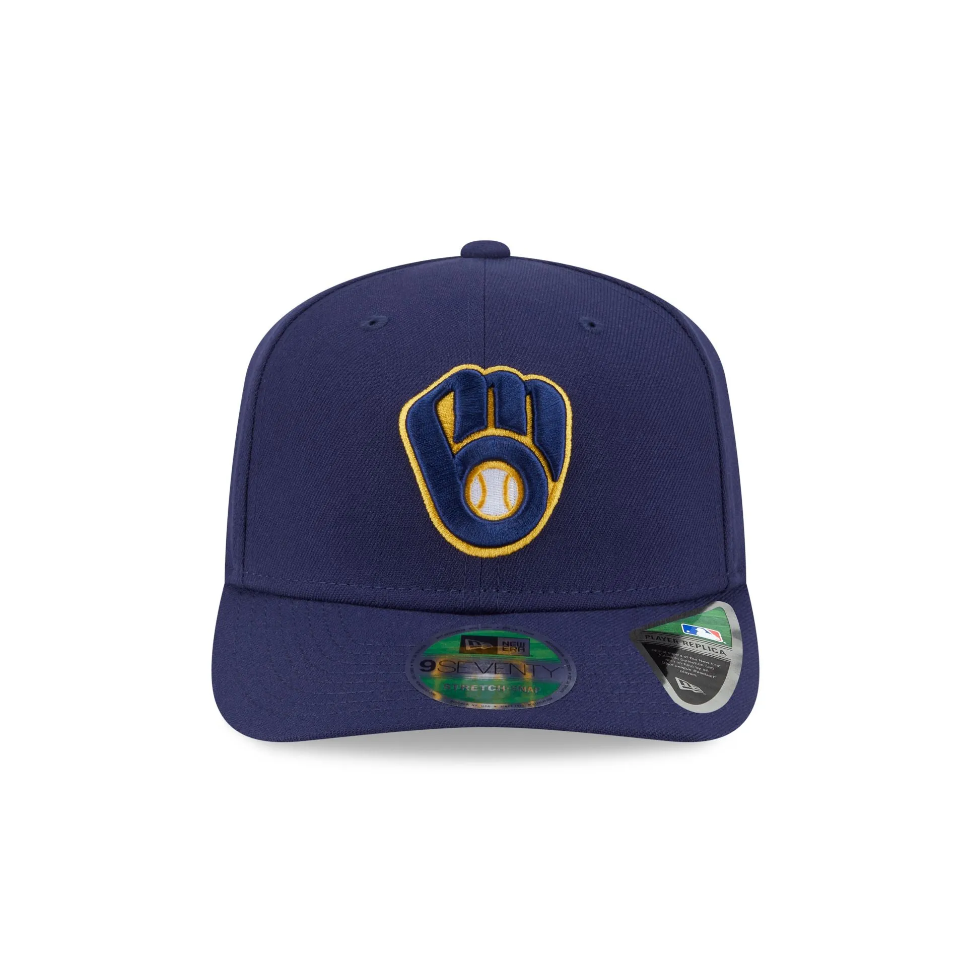 Milwaukee Brewers Home Authentic Collection 9SEVENTY Stretch-Snap Hat sold by New Era product image thumbnail 2