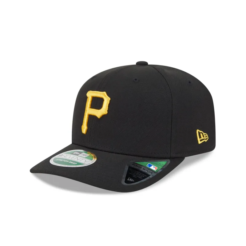 Pittsburgh Pirates Game Authentic Collection 9SEVENTY Stretch-Snap Hat sold by New Era