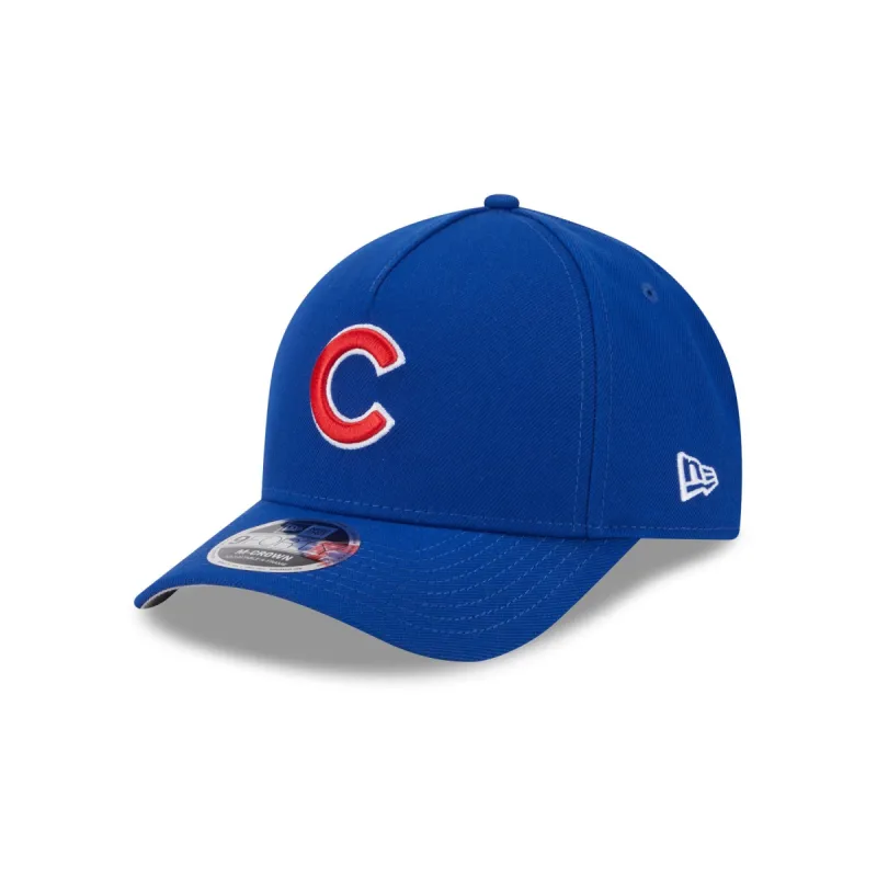 Chicago Cubs Authentic Collection 9FORTY M-Crown A-Frame Snapback Hat sold by New Era