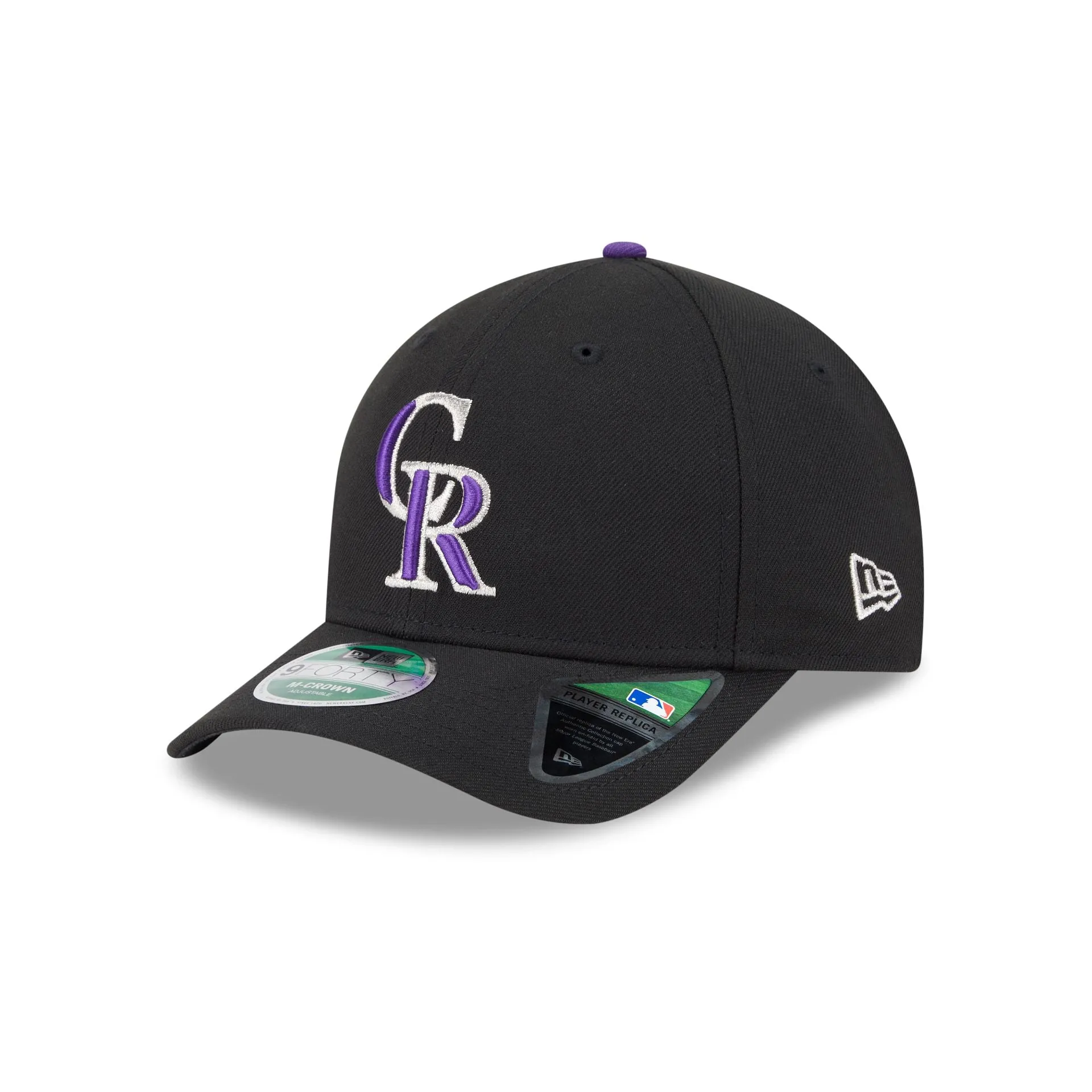 Colorado Rockies Game Authentic Collection 9FORTY M-Crown Snapback Hat sold by New Era