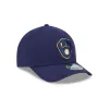 Milwaukee Brewers Home Authentic Collection 9FORTY M-Crown Snapback Hat sold by New Era