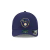 Milwaukee Brewers Home Authentic Collection 9FORTY M-Crown Snapback Hat sold by New Era
