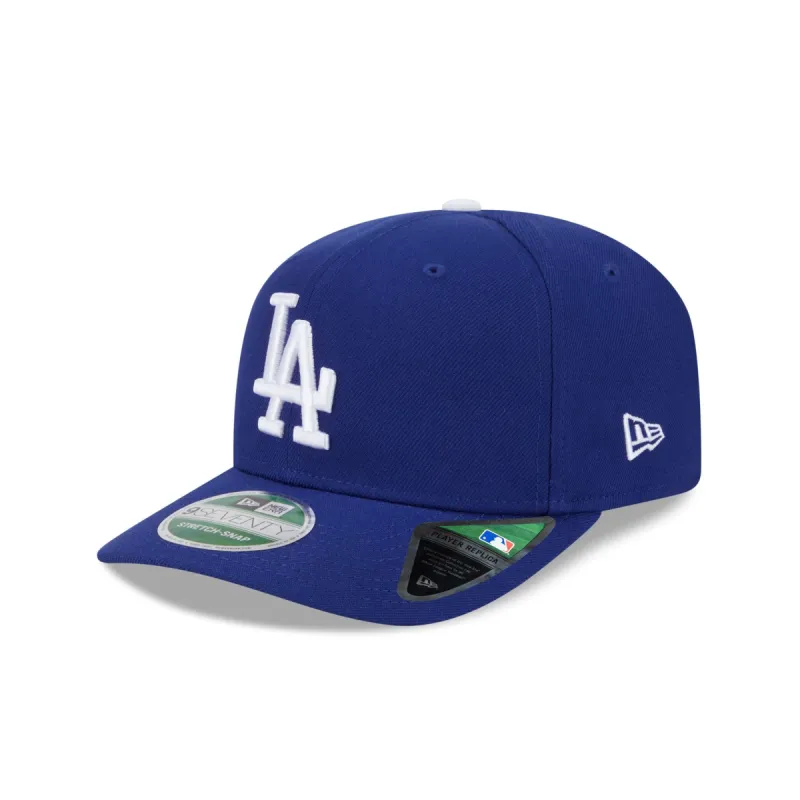 Los Angeles Dodgers Game Authentic Collection 9SEVENTY Stretch-Snap Hat sold by New Era