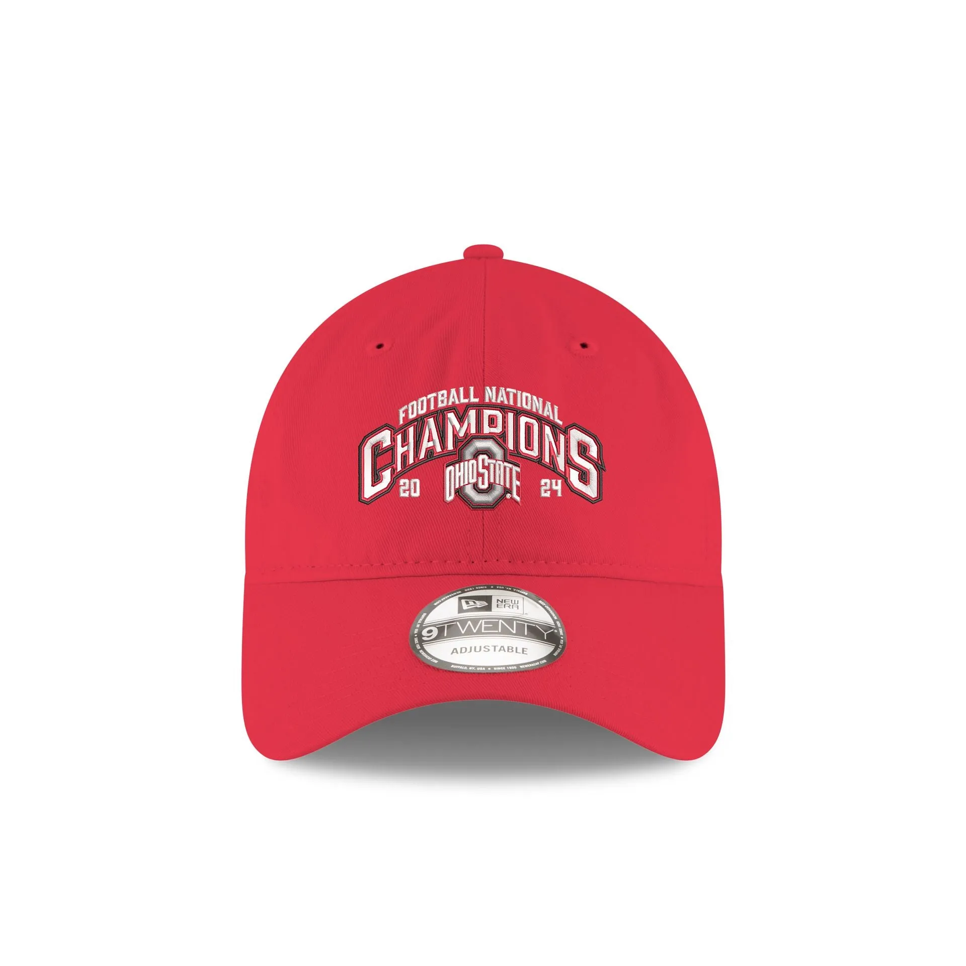 Ohio State Buckeyes 2024 Football National Champion Wordmark 9TWENTY Adjustable Hat sold by New Era product image thumbnail 2