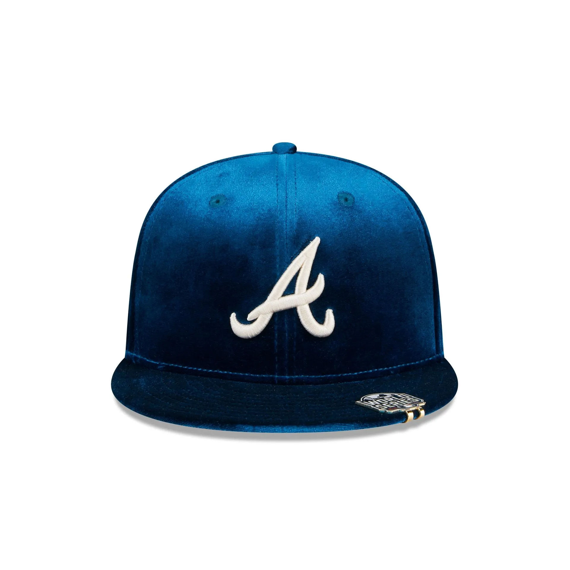 Atlanta Braves Velvet Visor Clip 59FIFTY Fitted Hat sold by New Era product image thumbnail 2
