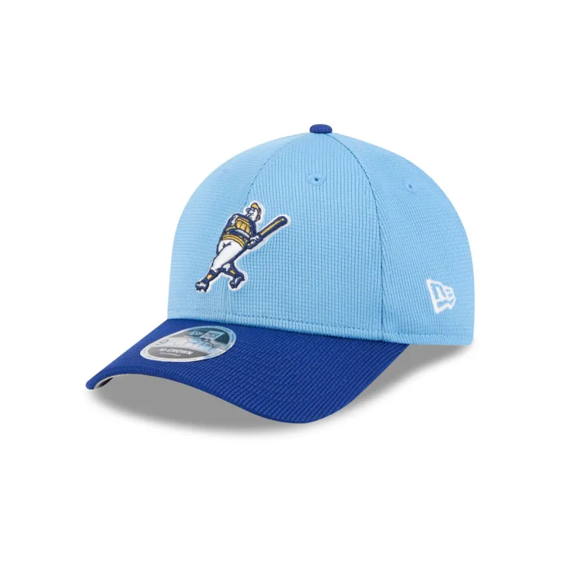 Milwaukee Brewers 2025 Batting Practice 9FORTY M-Crown Snapback Hat sold by New Era