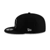 North Carolina Tar Heels Black & White 9FIFTY Snapback Hat sold by New Era