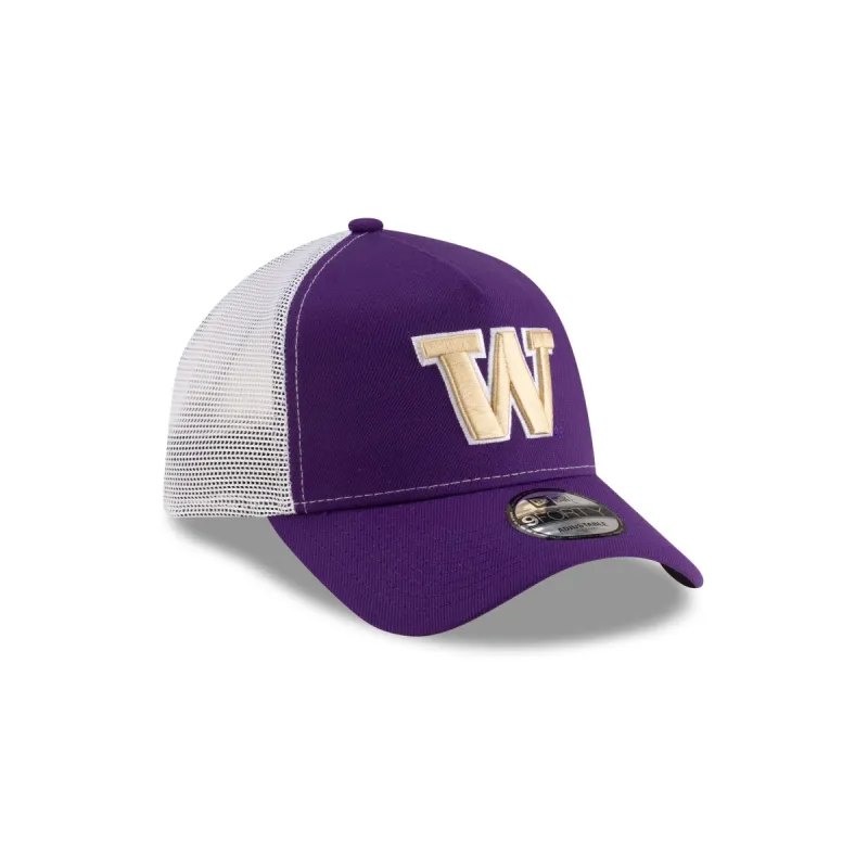 Washington Huskies 9FORTY A-Frame Trucker sold by New Era