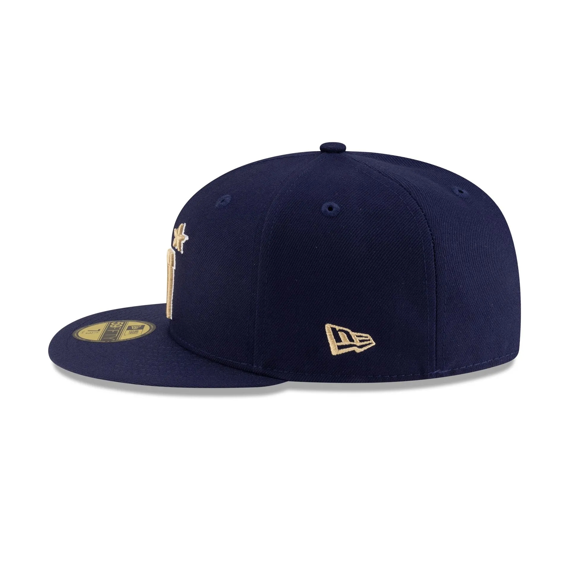 Navy Midshipmen Midnight 59FIFTY Fitted sold by New Era product image thumbnail 5