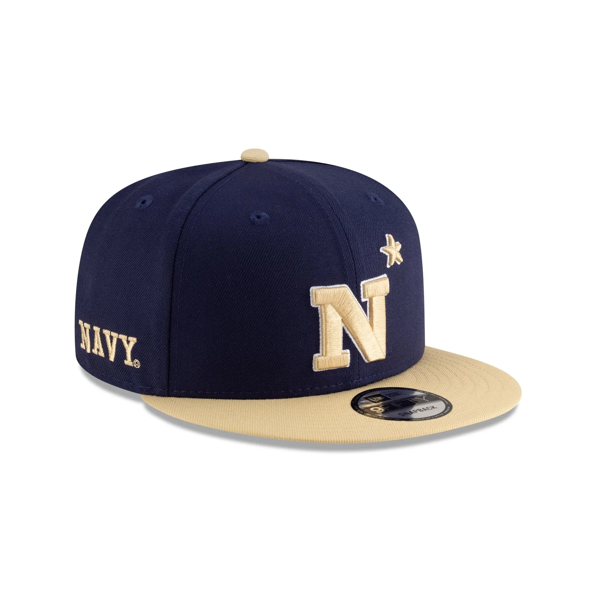 Navy Midshipmen Midnight 9FIFTY Snapback Hat sold by New Era