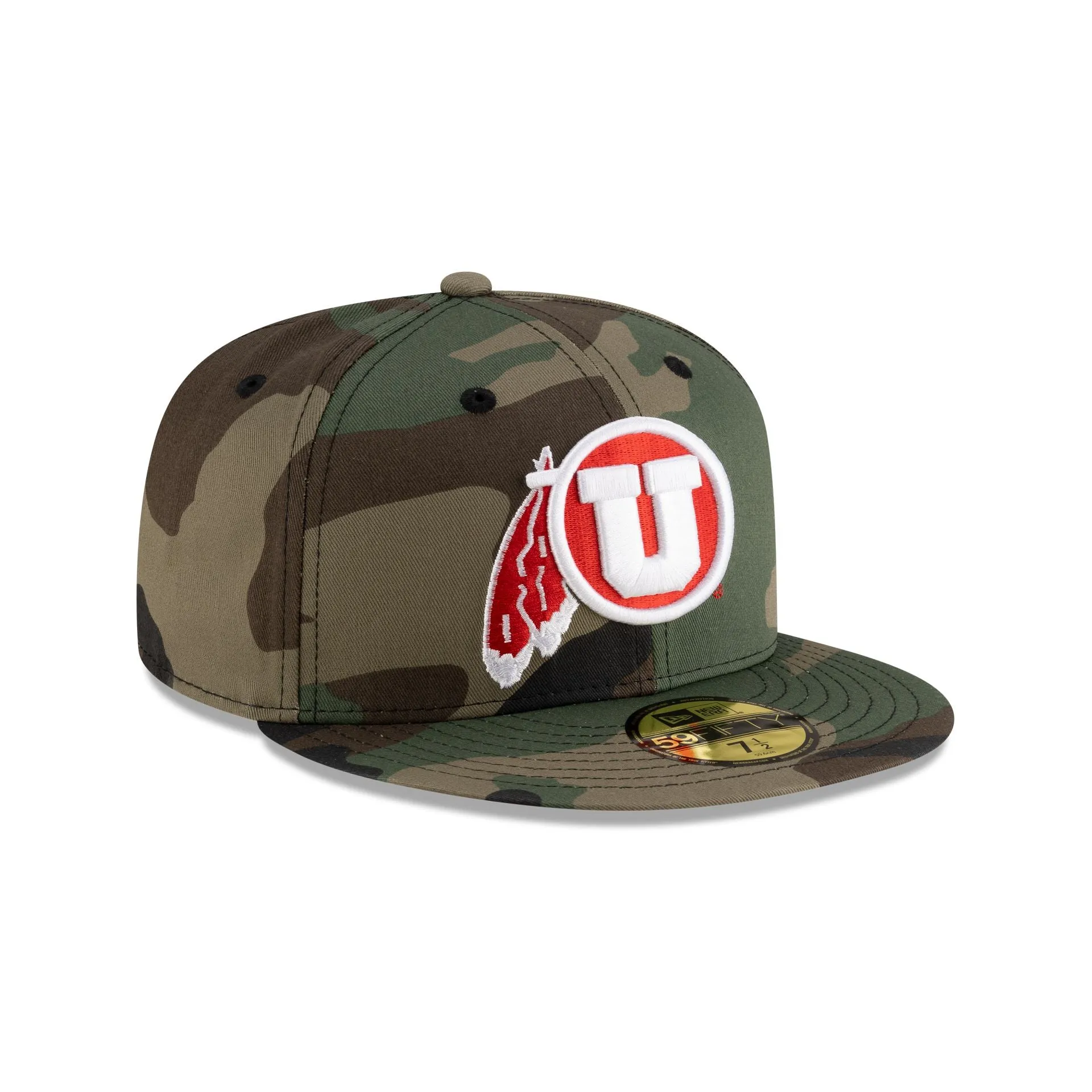 Utah Utes Woodland 59FIFTY Fitted sold by New Era