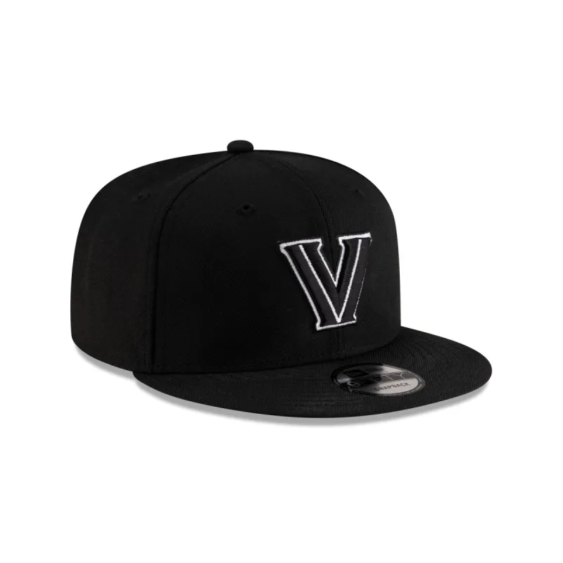 Villanova Wildcats Black & White 9FIFTY Snapback Hat sold by New Era