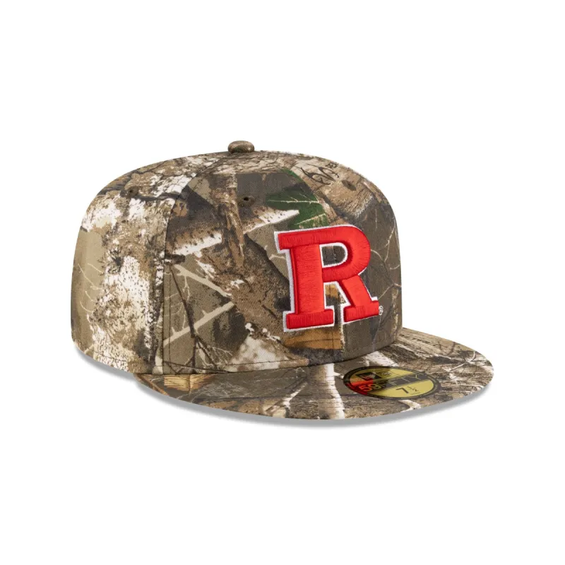Rutgers Scarlet Knights Real Tree 59FIFTY Fitted sold by New Era