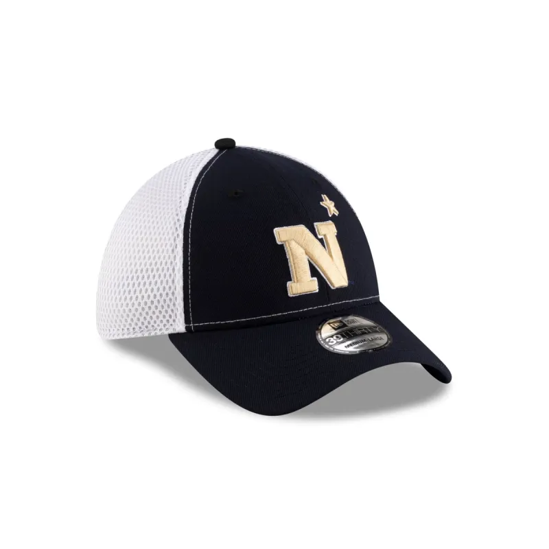 Navy Midshipmen Neo 39THIRTY Stretch Fit sold by New Era