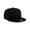 Michigan Wolverines Black on Black 9FIFTY Snapback Hat sold by New Era