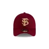 Florida State Seminoles Cardinal Red 9FORTY A-Frame Snapback Hat sold by New Era