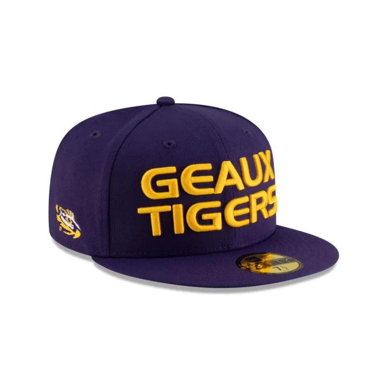 LSU Tigers Geaux 59FIFTY Fitted sold by New Era