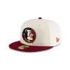 Florida State Seminoles College Vault Chrome Cardinal 59FIFTY Fitted sold by New Era
