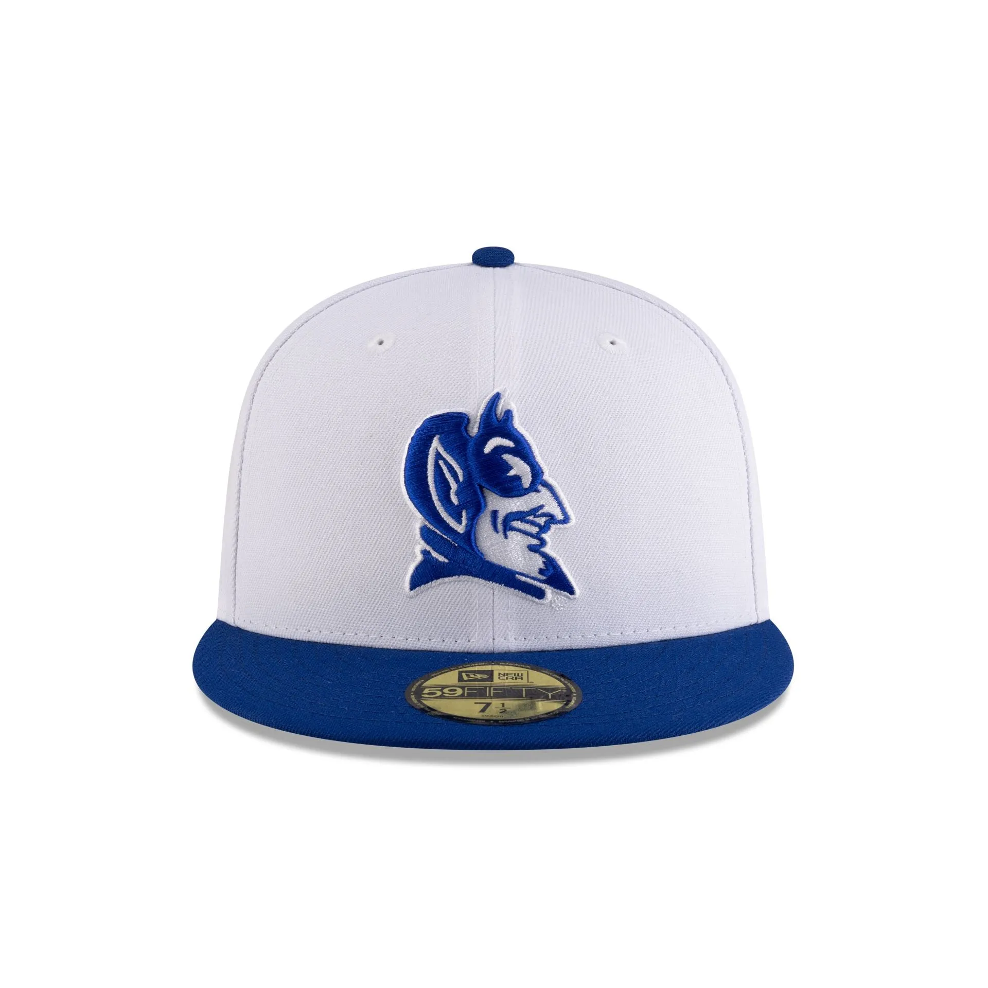 Duke Blue Devils White Royal 59FIFTY Fitted sold by New Era product image thumbnail 2