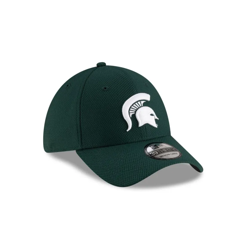 Michigan State Spartans Dark Green 39THIRTY Stretch Fit sold by New Era