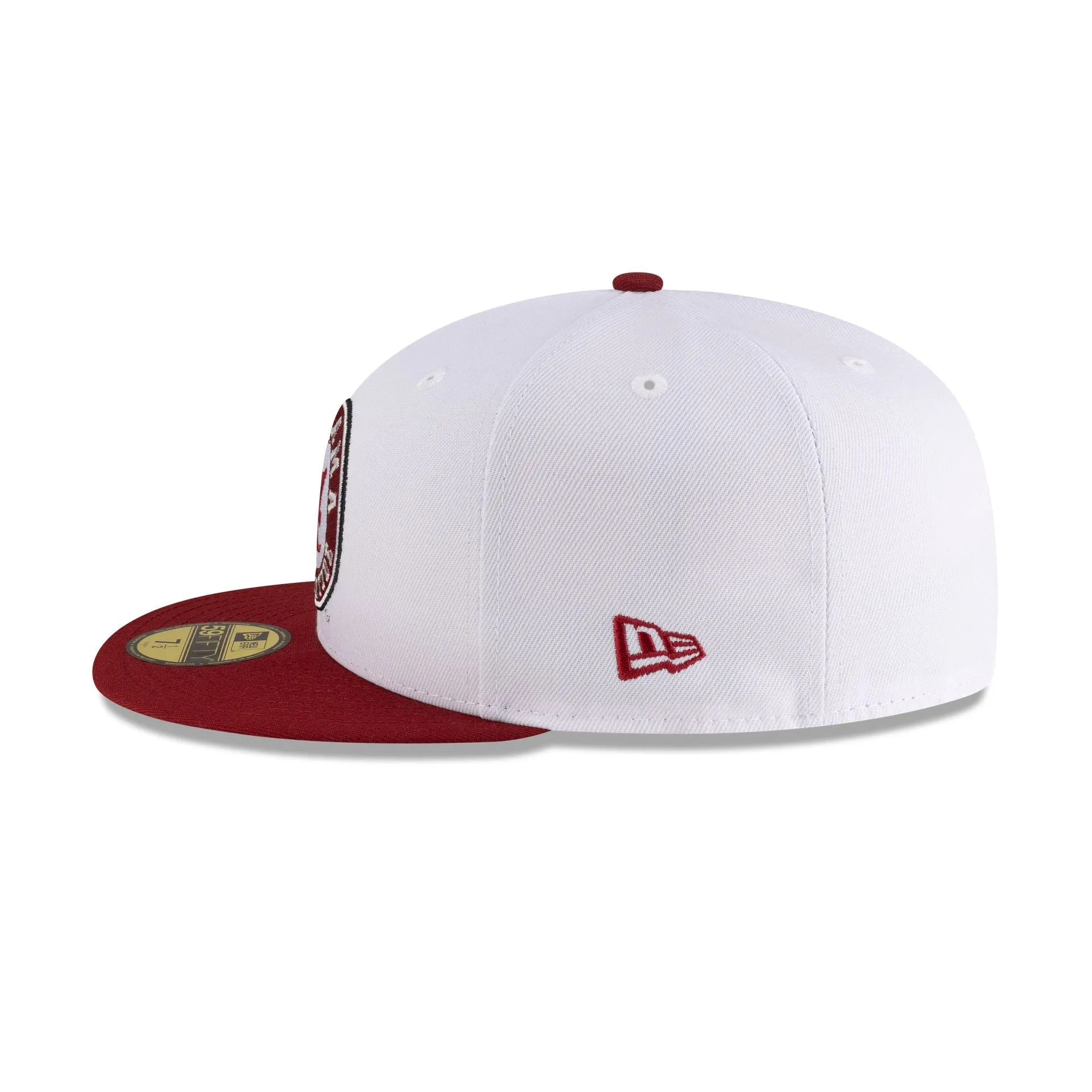 Alabama Crimson Tide White 59FIFTY Fitted sold by New Era product image thumbnail 5
