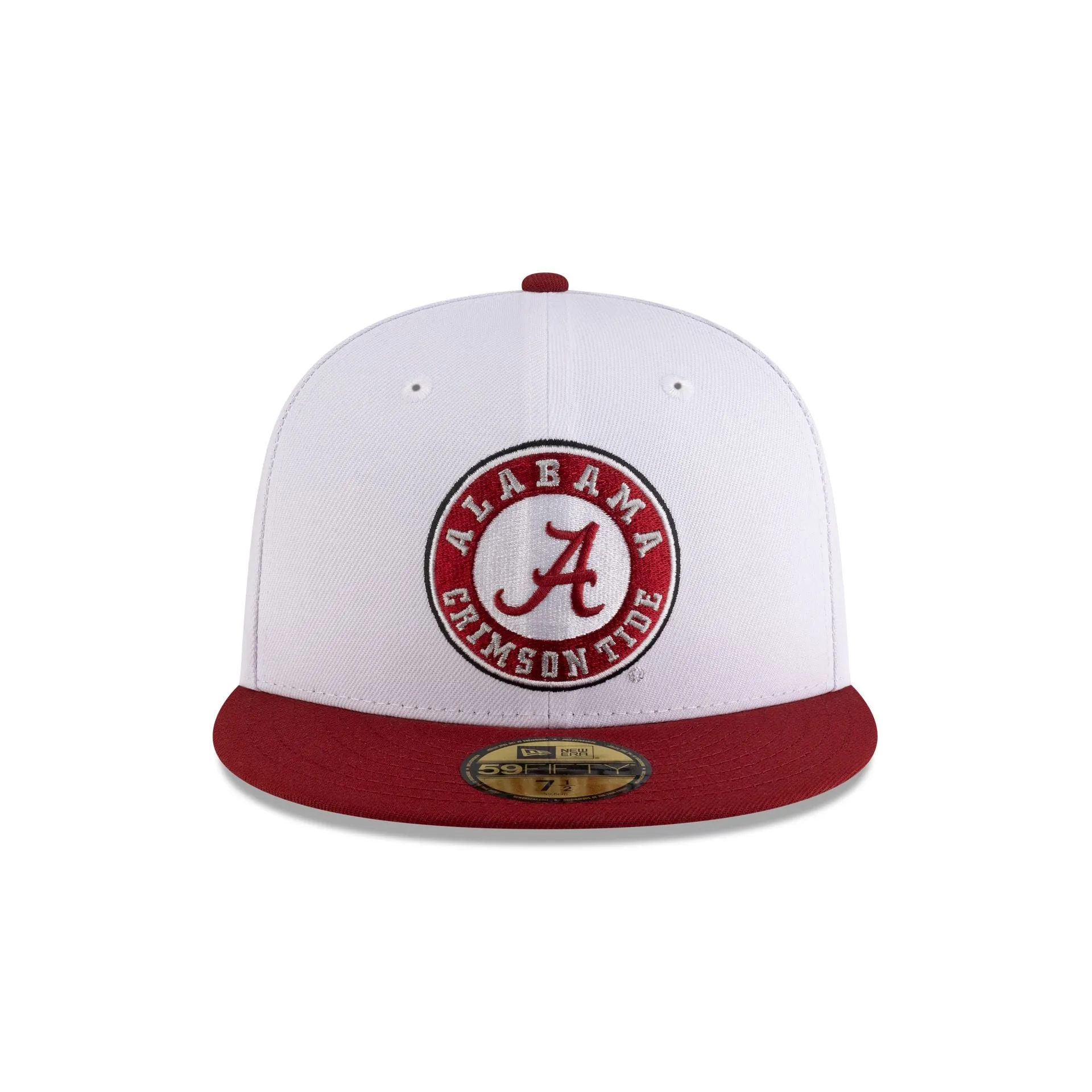 Alabama Crimson Tide White 59FIFTY Fitted sold by New Era product image thumbnail 2