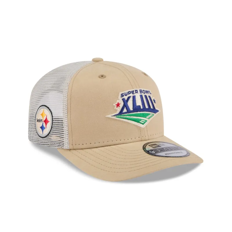 Pittsburgh Steelers Khaki Champions 9SEVENTY Stretch-Snap Hat sold by New Era