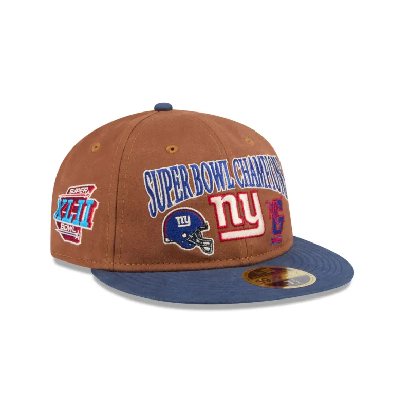 New York Giants Champions Retro Crown 59FIFTY Fitted Hat sold by New Era