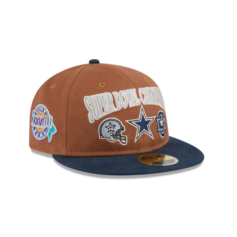 Dallas Cowboys Champions Retro Crown 59FIFTY Fitted Hat sold by New Era