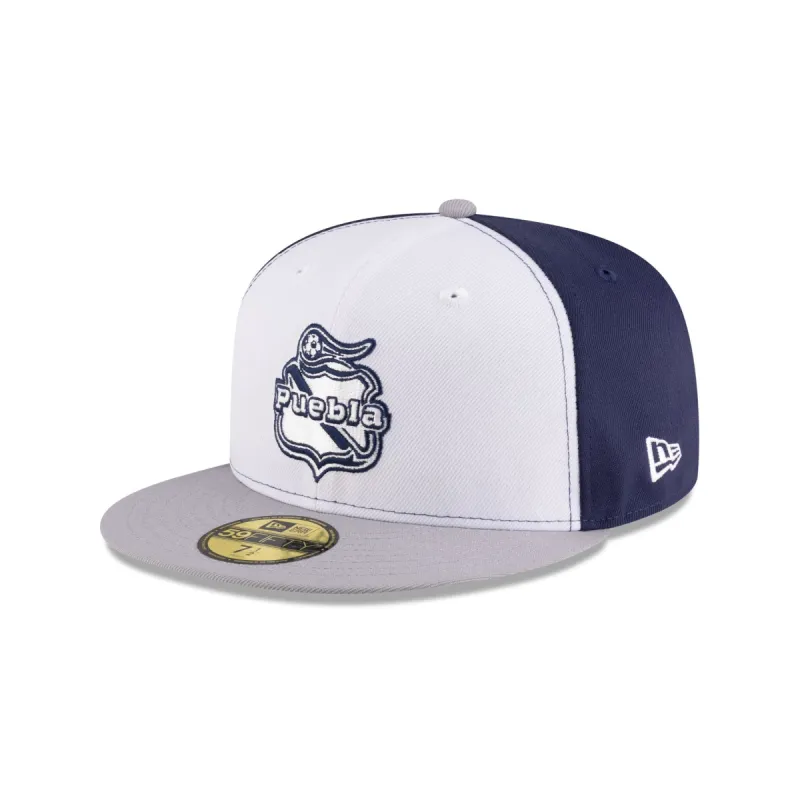 Club Puebla FC White 59FIFTY Fitted Hat sold by New Era