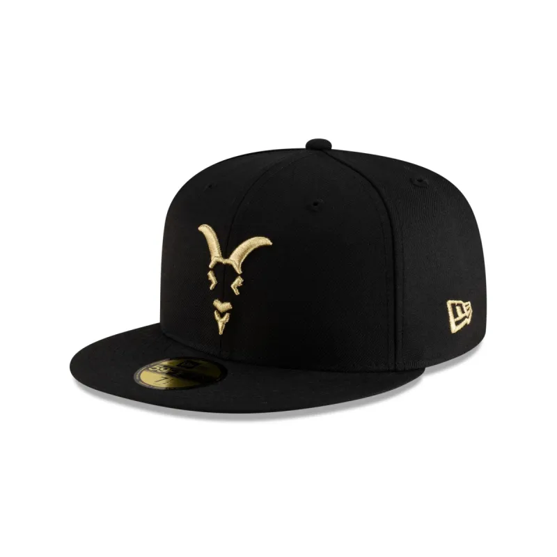 Guadalajara Chivas Navy Scarlet 59FIFTY Fitted Hat sold by New Era