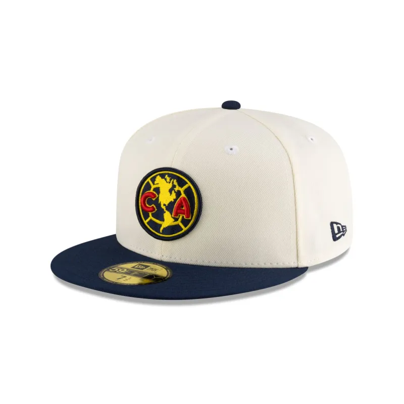 Club America Chrome 59FIFTY Fitted Hat sold by New Era