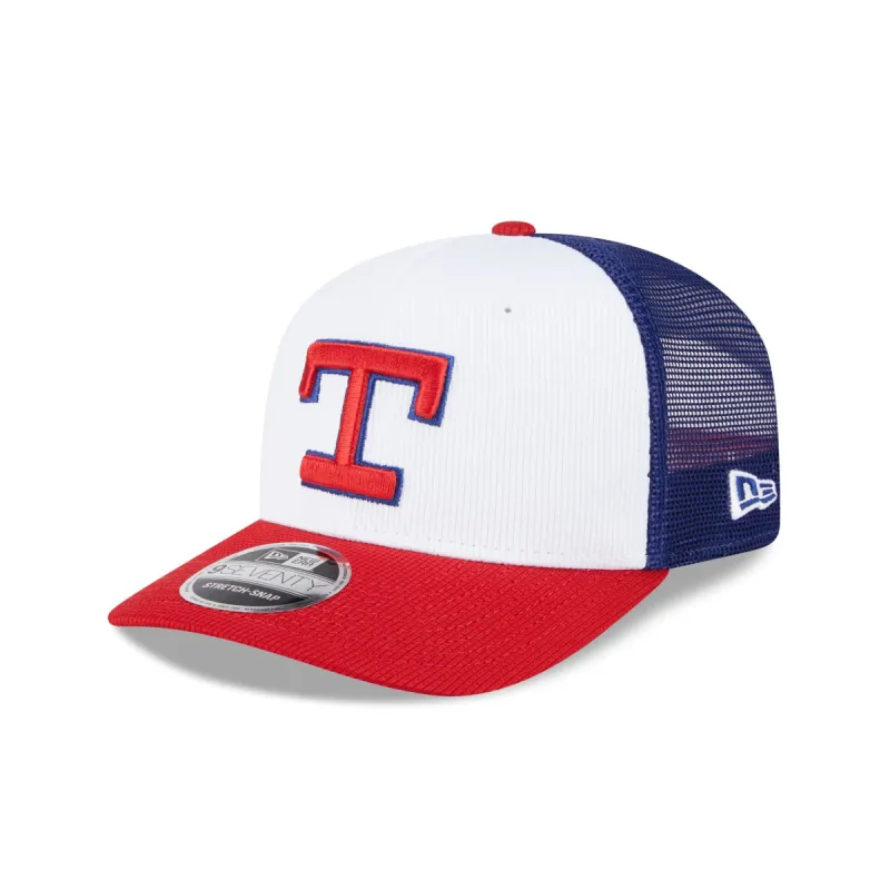 Texas Rangers 2025 Batting Practice 9SEVENTY Trucker Hat sold by New Era